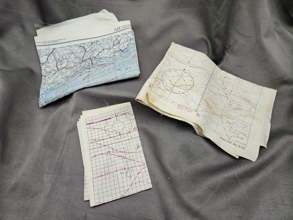 WWII USAAF Silk Maps (Pacific) — image 3