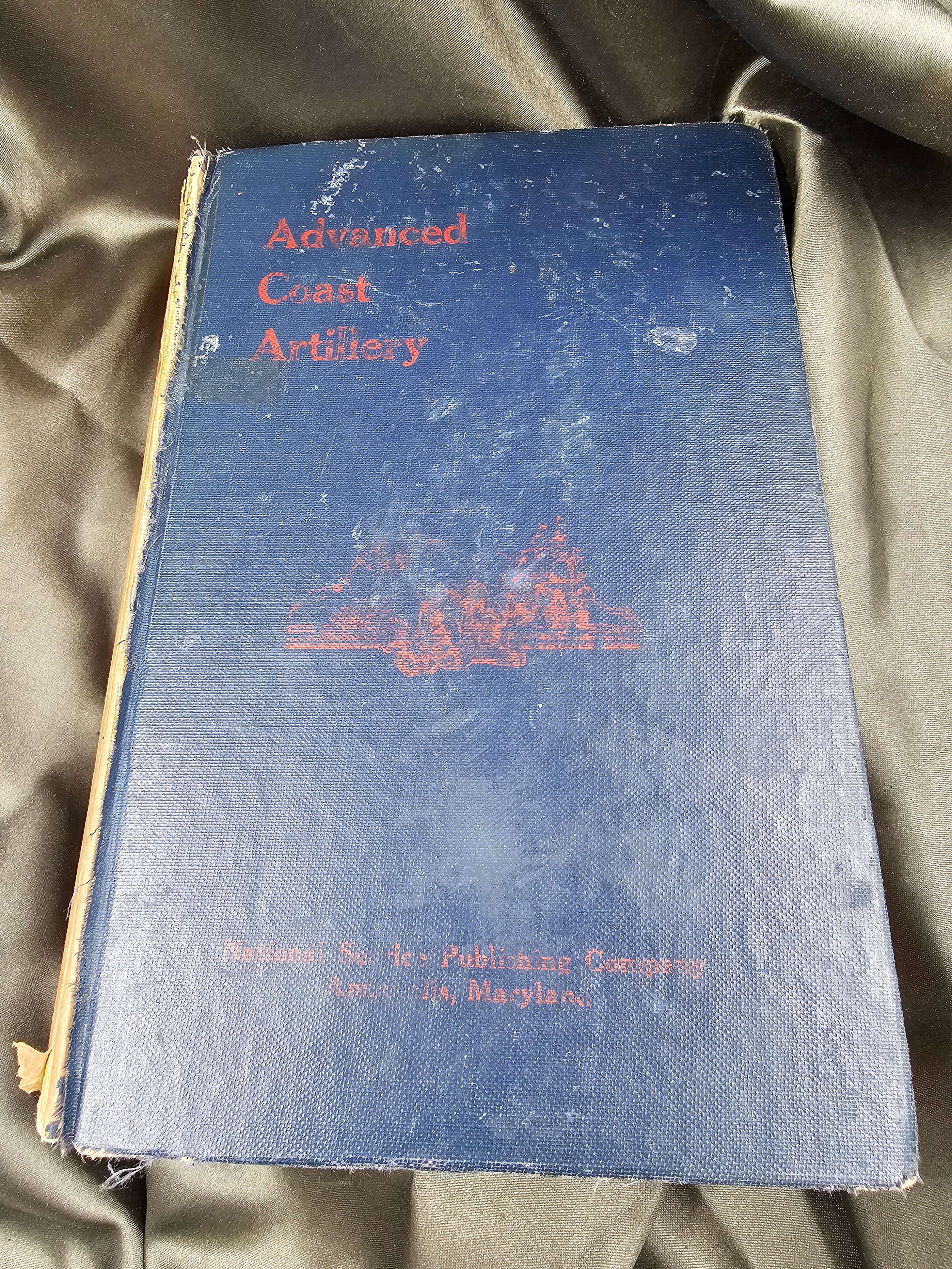 1920'S US ADVANCED COAST ARTILLERY MANUAL