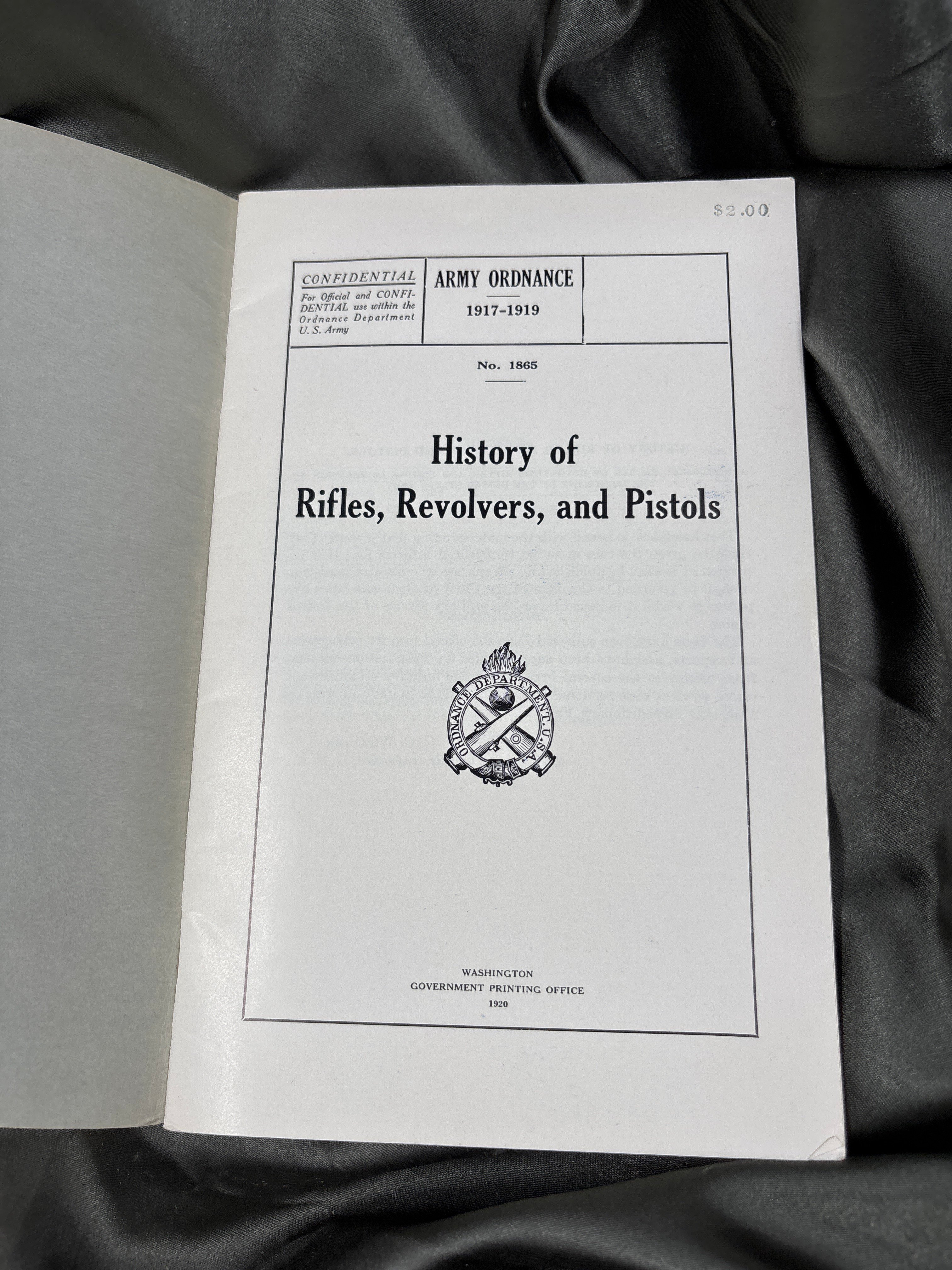 HISTORY OF RIFLES, REVOLVERS AND PISTOLS — image 2