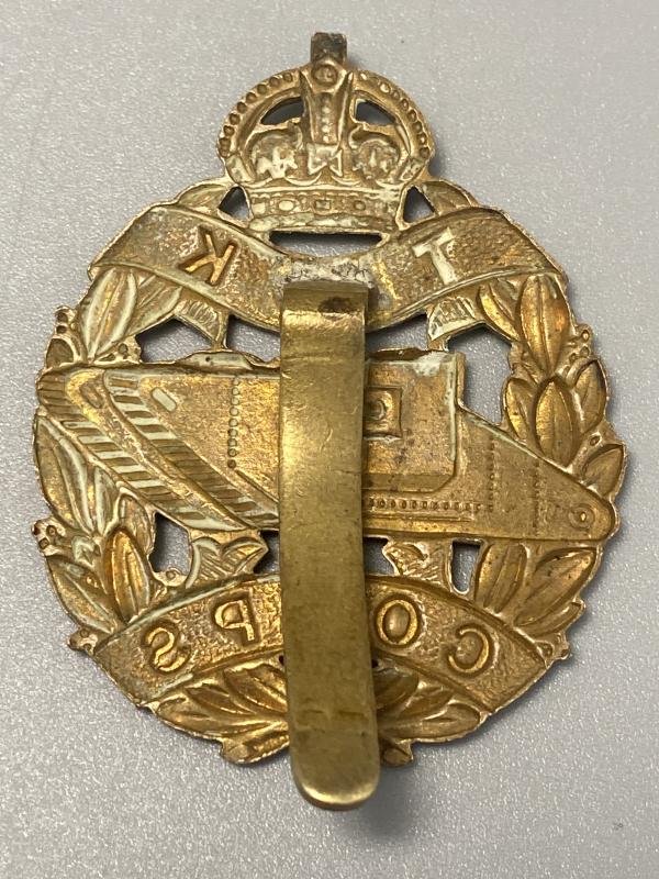 WW1 Army Tank Corps Cap Badge — image 2