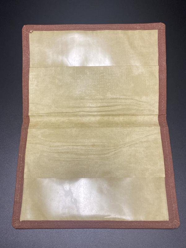 Brown Leather Wehrpass Cover