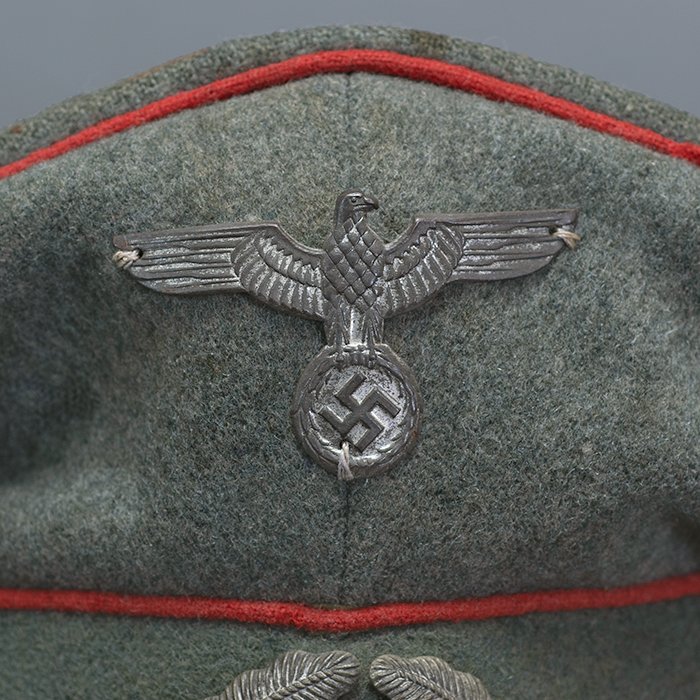 MKS1 Pre war Heer Artillerie officer's visored cap Alter Art style — image 6