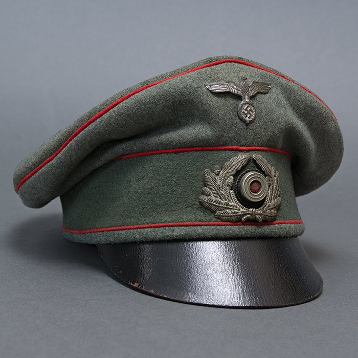 MKS1 Pre war Heer Artillerie officer's visored cap Alter Art style — image 8