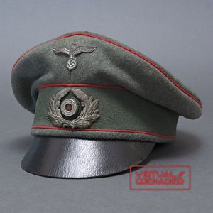 MKS1 Pre war Heer Artillerie officer's visored cap Alter Art style