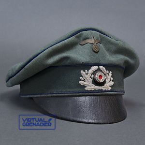 MKS2 Pre war Erel made Alter Art style visored cap for a Heer medical officer