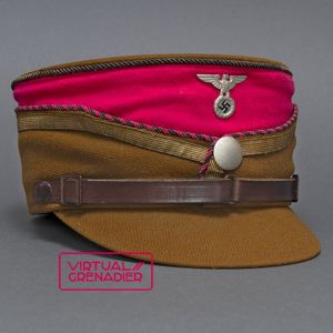 NSE4 Spectacular Sturmabteilung kepi for a Standartenführer from Gruppe Staff Berlin or Standarte Feldherrnhalle