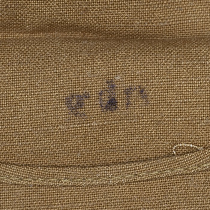 HZ69 Tan cotton Gasplane pouch — image 4