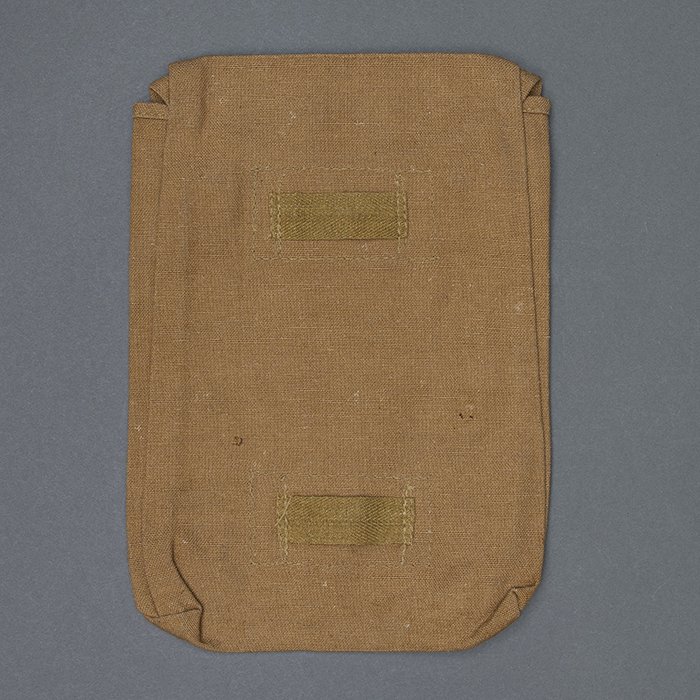 HZ69 Tan cotton Gasplane pouch — image 7