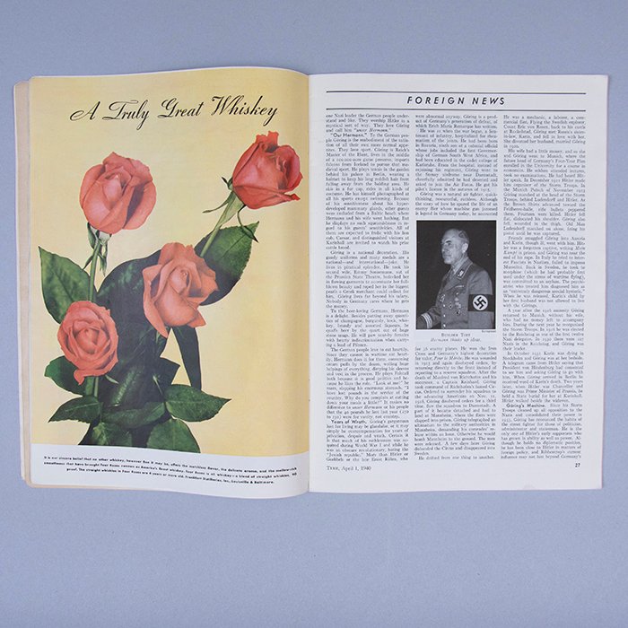 MLI4 Time Magazine for April 1, 1940 featuring Hermann Göring on the cover — image 6