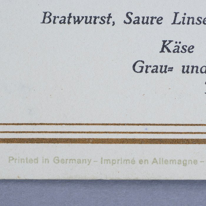 HSS46 Printed daily menu for the Steamship New York dated 28 April 1936 — image 5