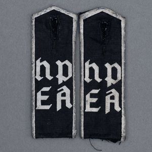BR6 Interesting matched pair of NPEA shoulder straps
