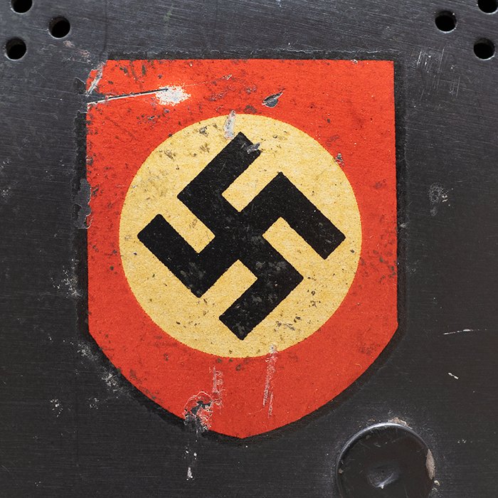 JDE132 Lightweight Feuerschutzpolizei double decal helmet — image 9