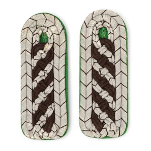 GAA64 Matched pair of slip on shoulder boards for a Schutzpolizei NCO