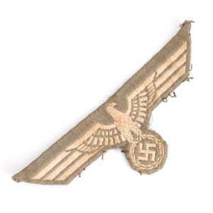 PAA67 Pre war Heer woven national emblem