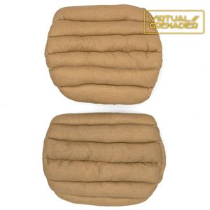 OPA38 Matched pair of rare tan colored Luftwaffe Fallschirmjäger kneepads