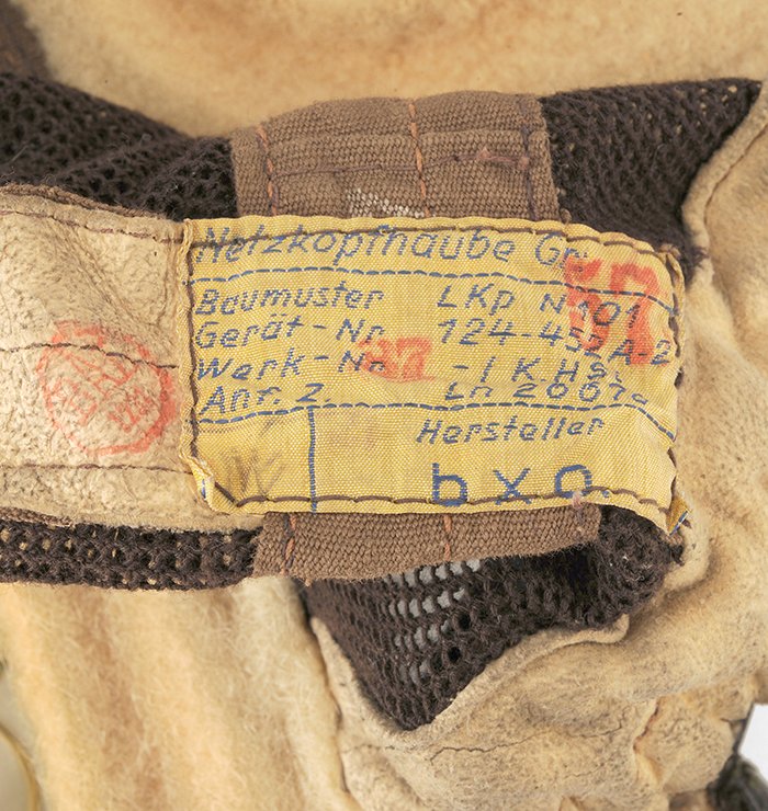ACZ155 Very nice Luftwaffe LKp N101 Netzkopfhaube — image 5