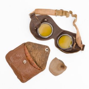 SJA8 Sun and dust goggles with case and replacement lenses