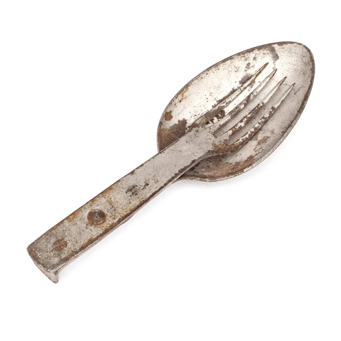 1A2Q Steel folding eating utensil set — image 3