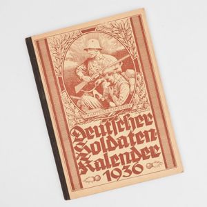 WAC8 Hard cover Deutscher Soldaten Kalendar 1936