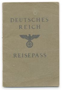 DJA3 Reisepass for a German national