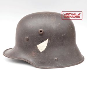 BCH27 M16 helmet with Reichsheer Preussen shield with full liner and chinstrap