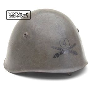 BCH114 Italian M33 helmet for Royal Field Artillery, Fourth Regiment