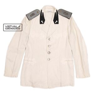 KMA8 Italian Fascist white summer tunic for one of the black shirt organizations
