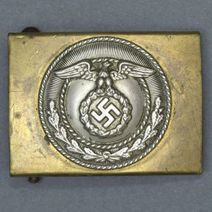 DMI18 Brass SA EM belt buckle