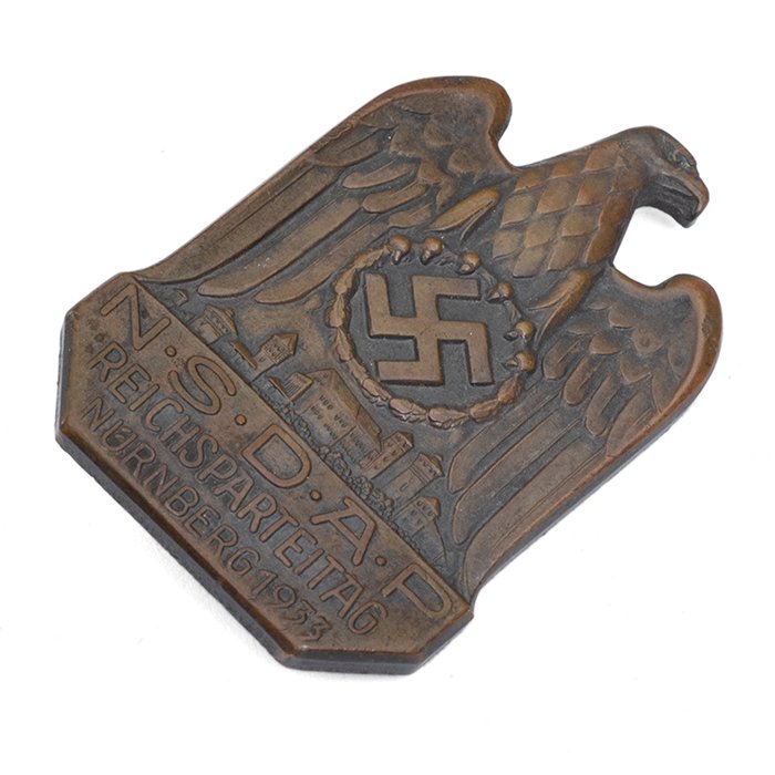 HES252 NSDAP Badge Nürnberg Reichsparteitag 1933 — image 3