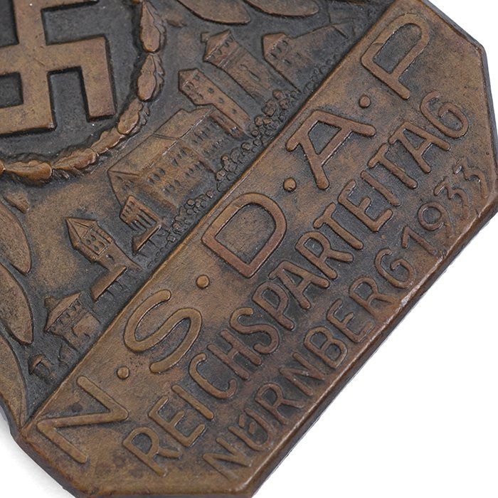 HES252 NSDAP Badge Nürnberg Reichsparteitag 1933 — image 4