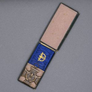 ADM65 Cased Zollgrenzschutz Long Service Award