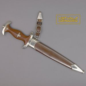 MAE1 Nice early SA M33 dagger with hanger by Gebr. Gräfrath
