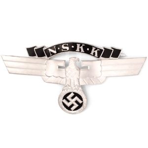 PEH3 Large NSKK national emblem for the leather crash helmet