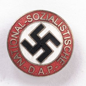 DM120 Enameled NSDAP party membership badge, RZM, M1/129