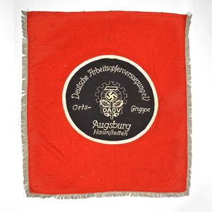 URA1 Reichsarbeitsdeinst DAOV standard for the Deutsche Arbeitstopferversorgung e.V, Ortsgruppe Augsburg- Haunstetten