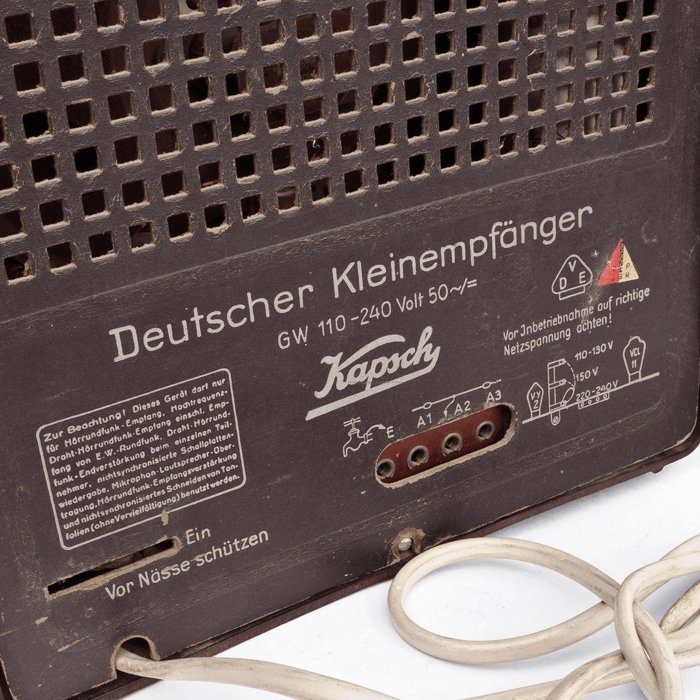 41A20 Deutsche Kleinempfänger DKE 38 Radio — image 8