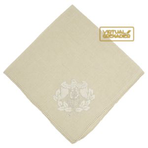 FSA01 Third Reich diplomatic service linen table napkin as used by Foreign Minister Joachim von Ribbentrop