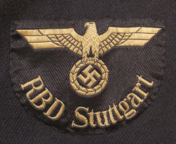 Uniform set for Deutsche Reichsbahn official, tunic, overcoat, 2x trousers — image 6