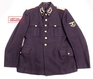 Uniform set for Deutsche Reichsbahn official, tunic, overcoat, 2x trousers