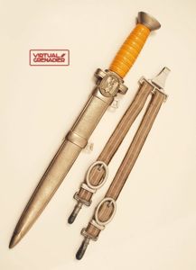 Deutsches Rotes Kreuz leader's dagger with hangers