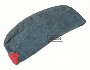 Feurwehr wartime EM HBT overseas cap