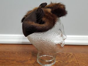 Brown Hat with Fur