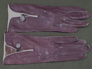 Brown Leather Gloves (Size 6 1/2) New Old Stock