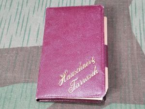 Hauschner & Tarrasch Small Notebook with Pencil