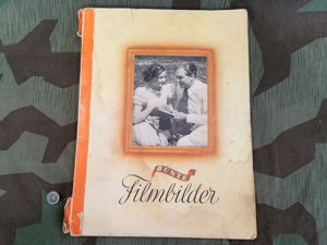 Bunte Filmbilder Cigarette Card Book Full