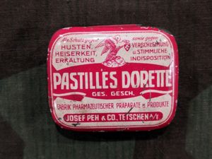 Original Pill Tin Pastilles Dorette