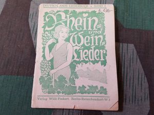 SALE! Rhein und Wein Lieder Humor Songbook