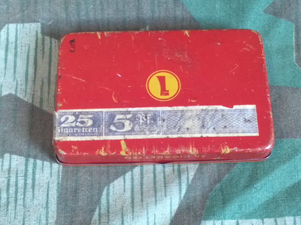 Original Reemtsma Ova 25 Cigarette Tin — image 2