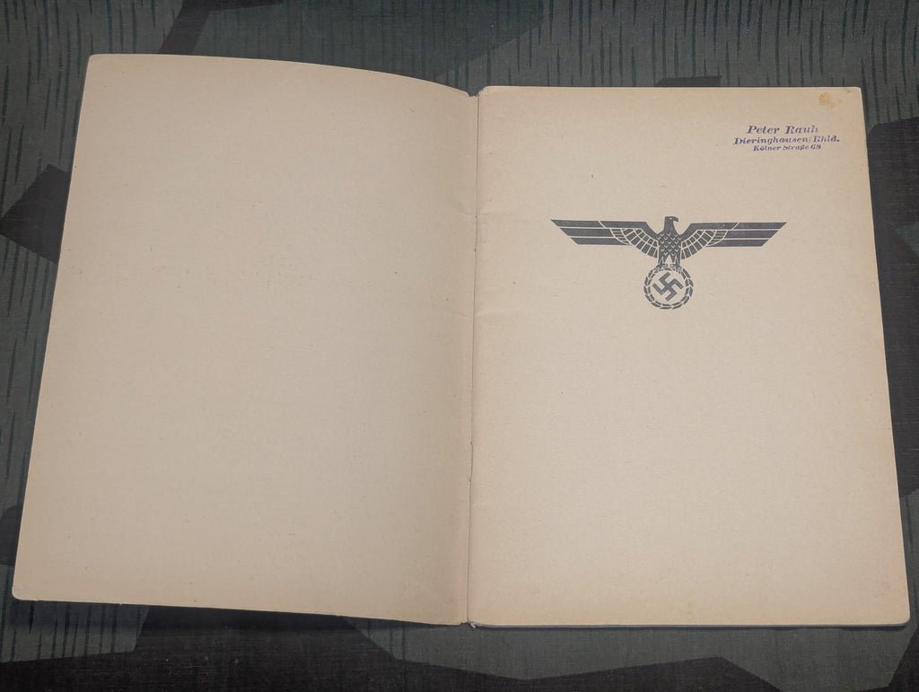 Billige Weisheiten 1933 Torpedo Boot Crew Book — image 3