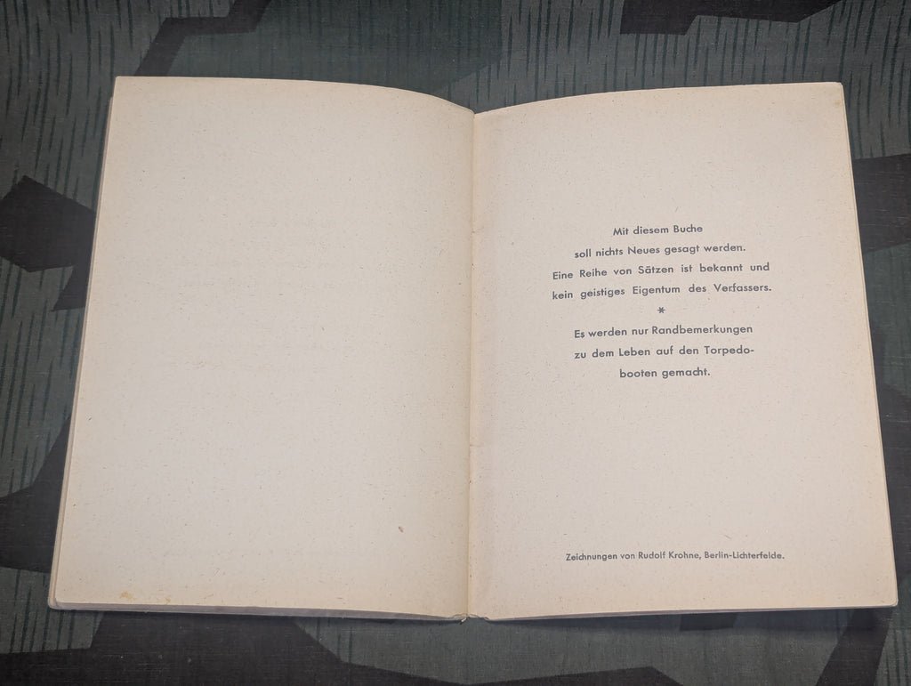 Billige Weisheiten 1933 Torpedo Boot Crew Book — image 9
